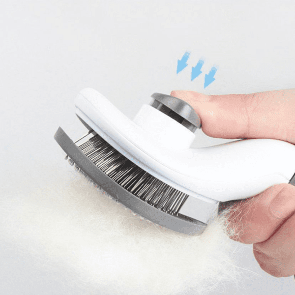 Cepillo con limpieza automática